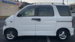 1999 Daihatsu Atrai Custom Turbo mini VAN 4WD 5SPD S230v