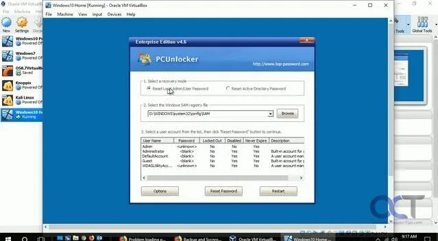 Reset Your Windows Password With PCUnlocker - Смотреть онлайн в поиске ...