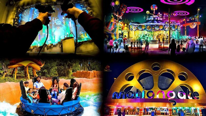 Motiongate Dubai. all rides Парк развлечений Моушенгейт Дубай Стоимость ...