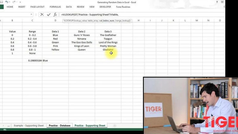 Generate Random Data in an Excel Spreadsheet - Yandex Video aramada ...