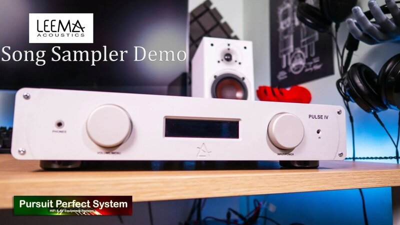 Leema Acoustics Pulse IV Review Song Sampler DEMO #HiFi amplifier DAC ...