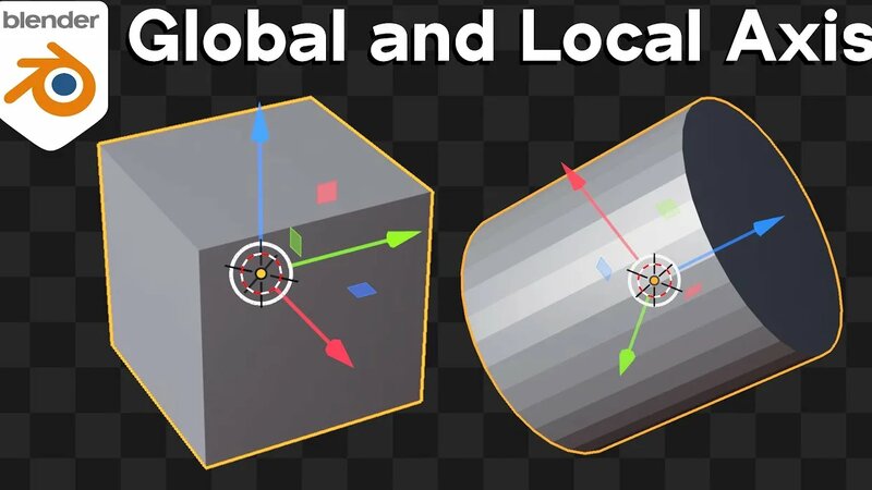 Understanding Global and Local Axis in Blender (Tutorial) - Yandex ...