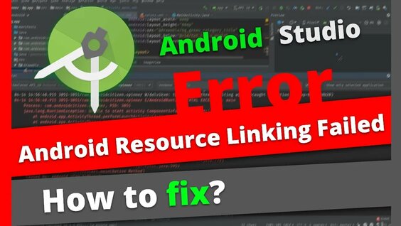 Android Resource Linking Failed - Android Studio Error - Смотреть ...