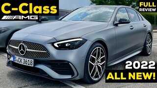 2022 Mercedes C Class AMG NEW FULL In-Depth Review Drive Exterior Interior Avantgarde MBUX