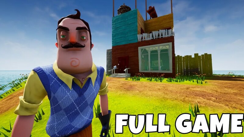 Hello Neighbor - Neighbor Island | Full Game Walkthrough - Смотреть ...