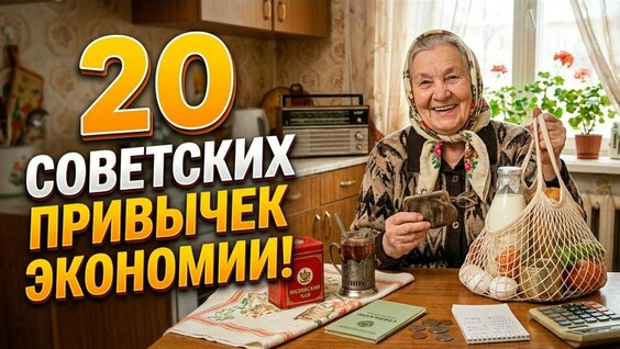 20 Советских Привычек Экономии! Работают ЛИ Сегодня? — Видео от Alexandr Koleukh