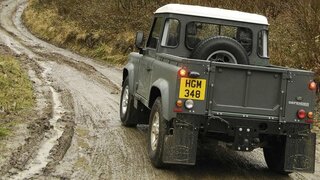 #1722. Land Rover Defender Single Cab Pickup 2007 (супер видео)