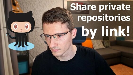 How share private GitHub repository by the link? - Смотреть онлайн в ...
