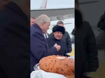 Раис Татарстана встречает президента Белоруссии в Казани👍🏻