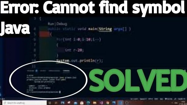 Error cannot find symbol in java solved - Смотреть онлайн в поиске ...
