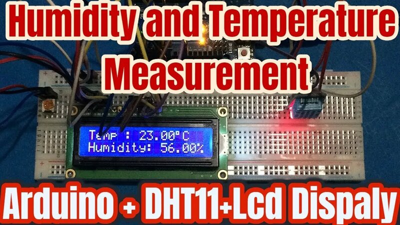 Dht11 Humidity and Temperature Sensor Tutorial Using Arduino - Смотреть ...