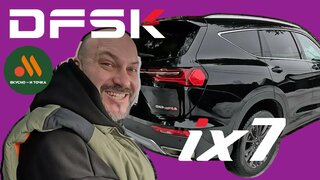 Случайный тест китайского кроссовера DFSK iX7 (Dongfeng)/ Донгфенг Много машины за немного денег!