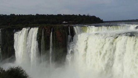 Самый большой и красивый водопад в Игуасу, Аргентина