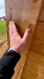 Как правильно покрасить деревянный дом снаружи #клееныйбрус #отделкадома #деревдом #строительство