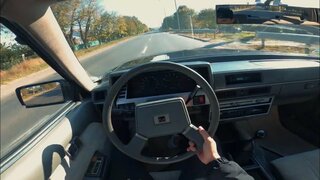 Nissan Laurel (JC31) 1986 /2.4 MT / 91 kwt (120 hp) / POV Test Drive