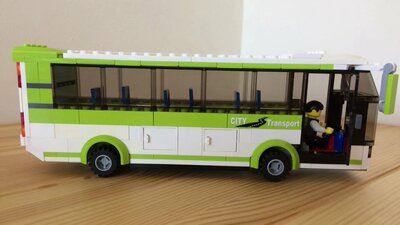 lego city public transport station 8404