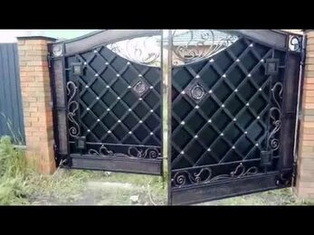 Ворота Дальняя Игуменка. Кузня Славянский Узор.