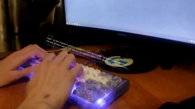 One month of blind typing practice | ardor gaming patron creamy ...