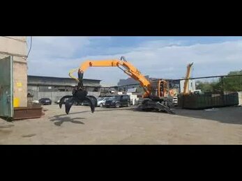 Перегружатель E190WH с грейфером SG.MMG.1.5-600