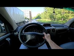 2008 Peugeot Partner 1.4L 75HP POV TEST Drive