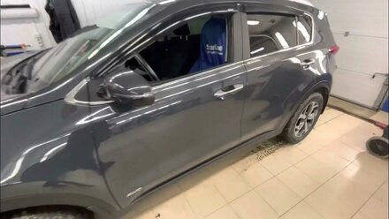 Kia Sportage установка сигнализации StarLine S96