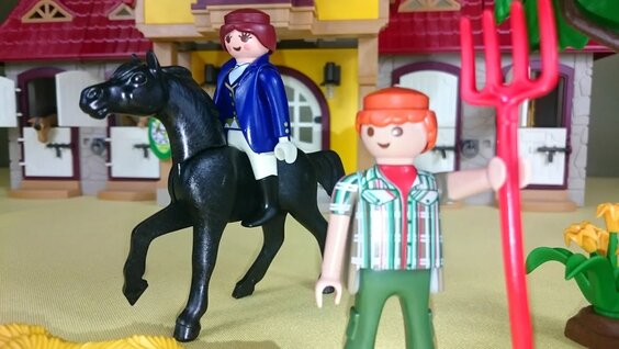 Конструкторы и игрушки для детей. Playmobil Toys. Строим конюшню — Видео от Игрушки Gulliver