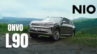 New Nio Onvo L90 Safety Test Ultimate Electric SUV Hi-tech Interior