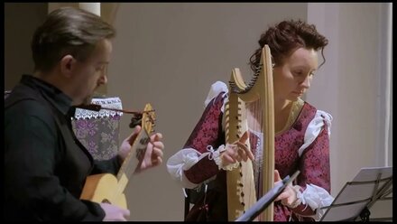 Woodycock - renaissance guitar and gothic harp (Dmitry Cherevko, Maria Kulakova)