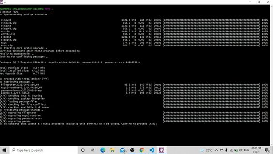 How To Install VS Code And GCC Compiler from Msys2 For Windows User 