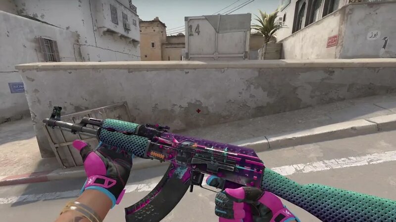 AK47 Neon Rider Battle-Scarred Showcase - Смотреть онлайн в поиске ...