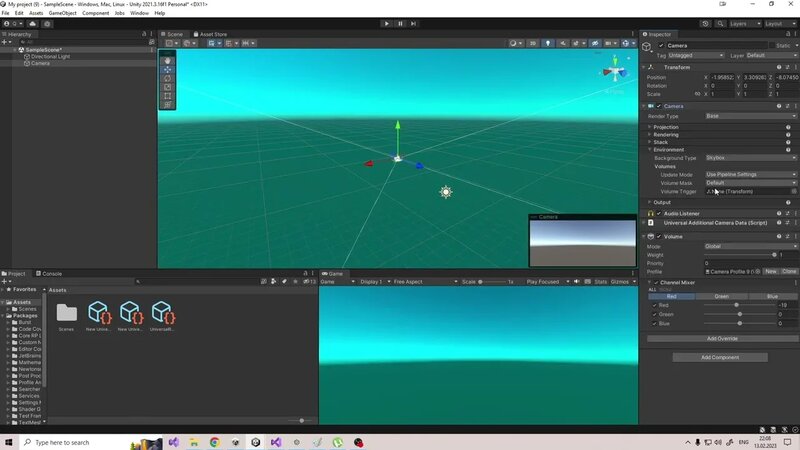 Установка и настройка Post Processing с нуля unity - Смотреть онлайн в ...