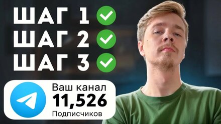 Как Раскрутить Телеграм Канал до 11,000 подписчиков в 2024 с нуля