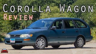 1995 Toyota Corolla Wagon Review - A 90's, Manual, Economy Wagon!