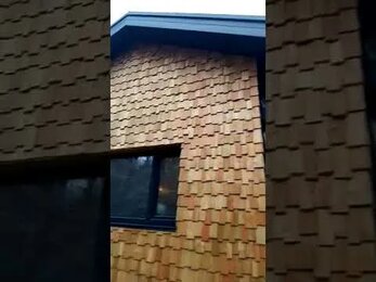 Шиндель. Фасад бани.