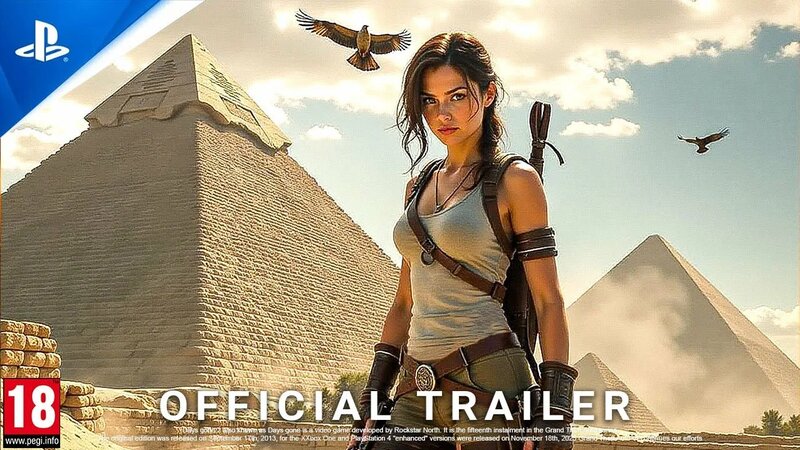Tomb Raider 2025 Official Trailer | Realistic Immersive Ultra Graphics ...