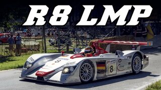 2000 Audi R8 LMP demo run (incl idle and revving)