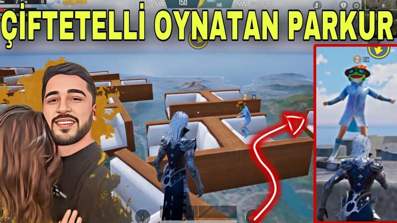 Geblo ile ayşo çiftetelli oynatan parkurda (ayşo sinirden oyundan çıktı ...