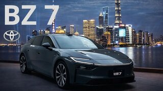Toyota BZ7.  Фактически заканнибалили Лексус.
