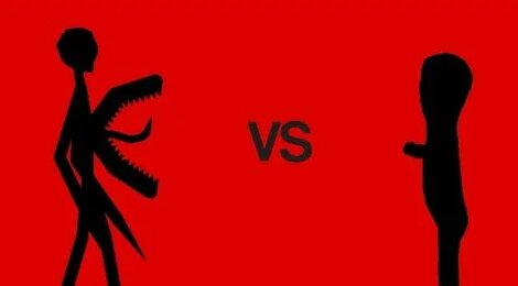 The sus Incident (Trollge) vs Scp 173 (Scp contaiment breach) Stick ...