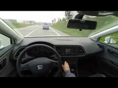 Seat leon 2016 1.2 tsı 81 kw test drıve POV 60 FPS xıaomı yı