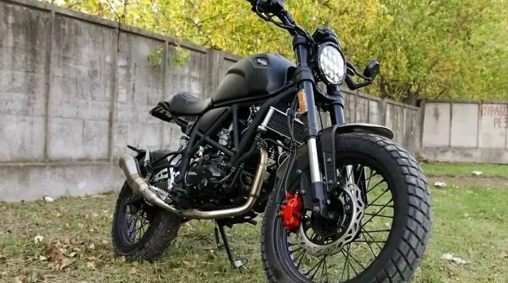Новый Минск - Обзор Мотоцикла Minsk SCR 250 - Geon Scrambler - Смотреть ...
