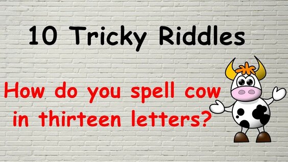 10 tricky riddles that will blow your mind | Riddles in English ...
