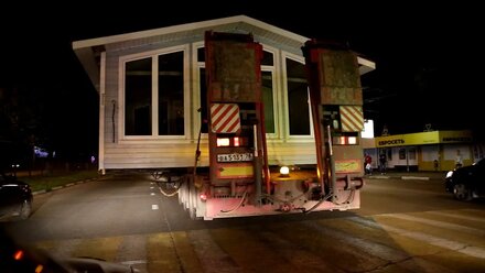 Перевозка Негабарит 76, дом 6 метров.