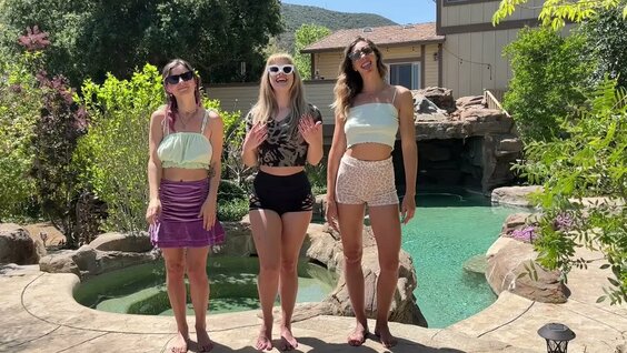 Teeny Bikinis Try On Haul with Steph in Space, CCFlight, and Caitlyn Sway - EroFound