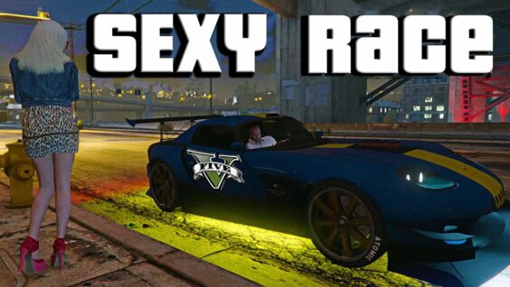 GTA 5 — sexy race