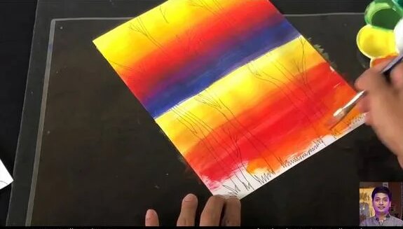 Silhouette Painting | Silhouette Art | Pramod Joseph | How to do a ...