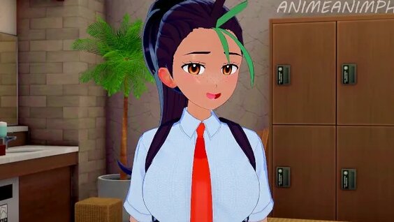 Fucking Nemona from Pokemon Scarlet and Violet Until Creampie 