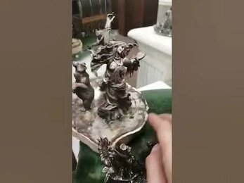 Сорочинская Ярмарка -дорогая настольная ювелирная композиция