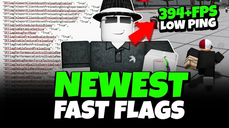 Newest bloxstrap fast flags to boost FPS & lower ping in roblox!(2025 ...