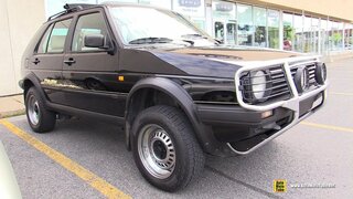 1992 Volkswagen Golf Country 4x4 Walkaround - Exterior Tour